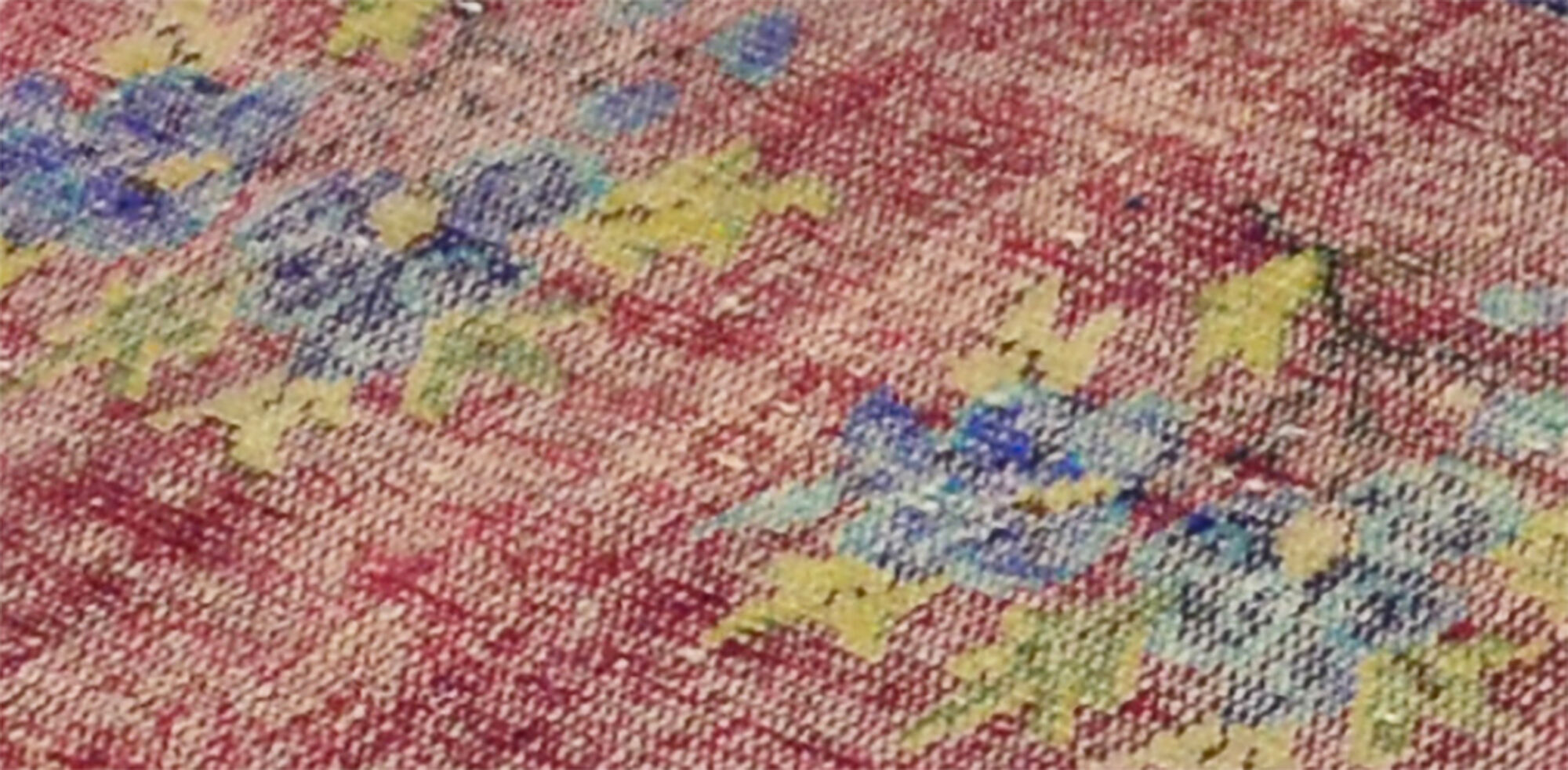 Anatolian handmade vintage rug 316 cm x 63 cm