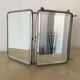 Mirror triptych barber 53x23cm