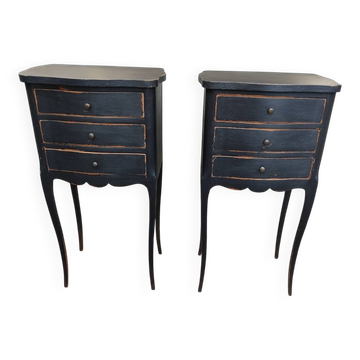 Louis XV style bedside table