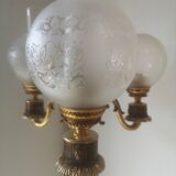 Napoleon style floor lamp lion's head