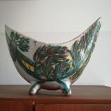 Zoomorphic vase numbered and signed Accolay