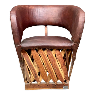 Fauteuil mexicain vintage 1970