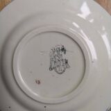 Soap holder / dish in enameled ceramic - gien - vintage 1876