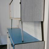 Two-color formica buffet