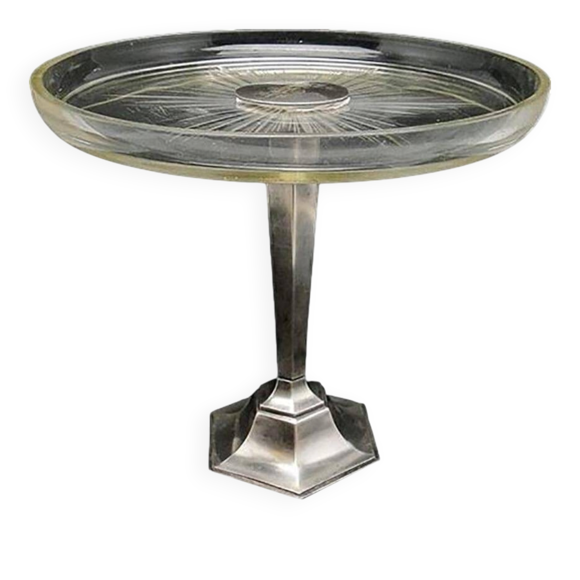 Art Deco platter from Fraget, Poland, 1930s