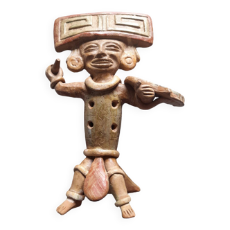 Mexican figurine / Aztec art statuette