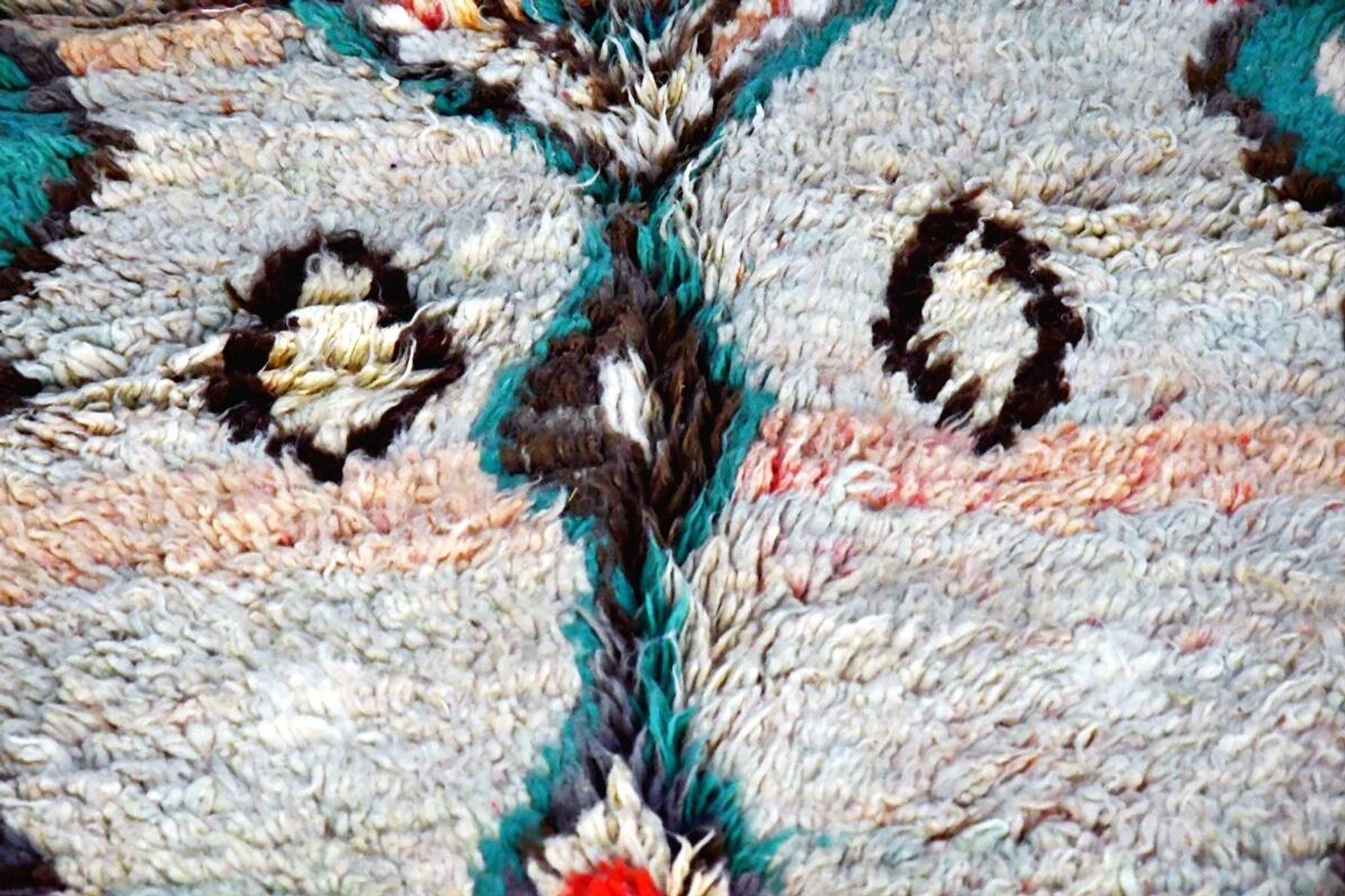 Tapis berbère marocain Boujaad 261 x 155 cm