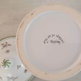 Apothecary pot "estragon" in faience of moustiers