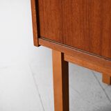 Vintage Swedish teak bookcase