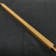 Ruler gold plated paper cutter - vintage office kit gold starry