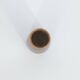 Small modern Scandinavian collection vase in chocolate stoneware from the mid-century by Gunnar Borg.