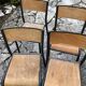 Adult schoolboy chairs