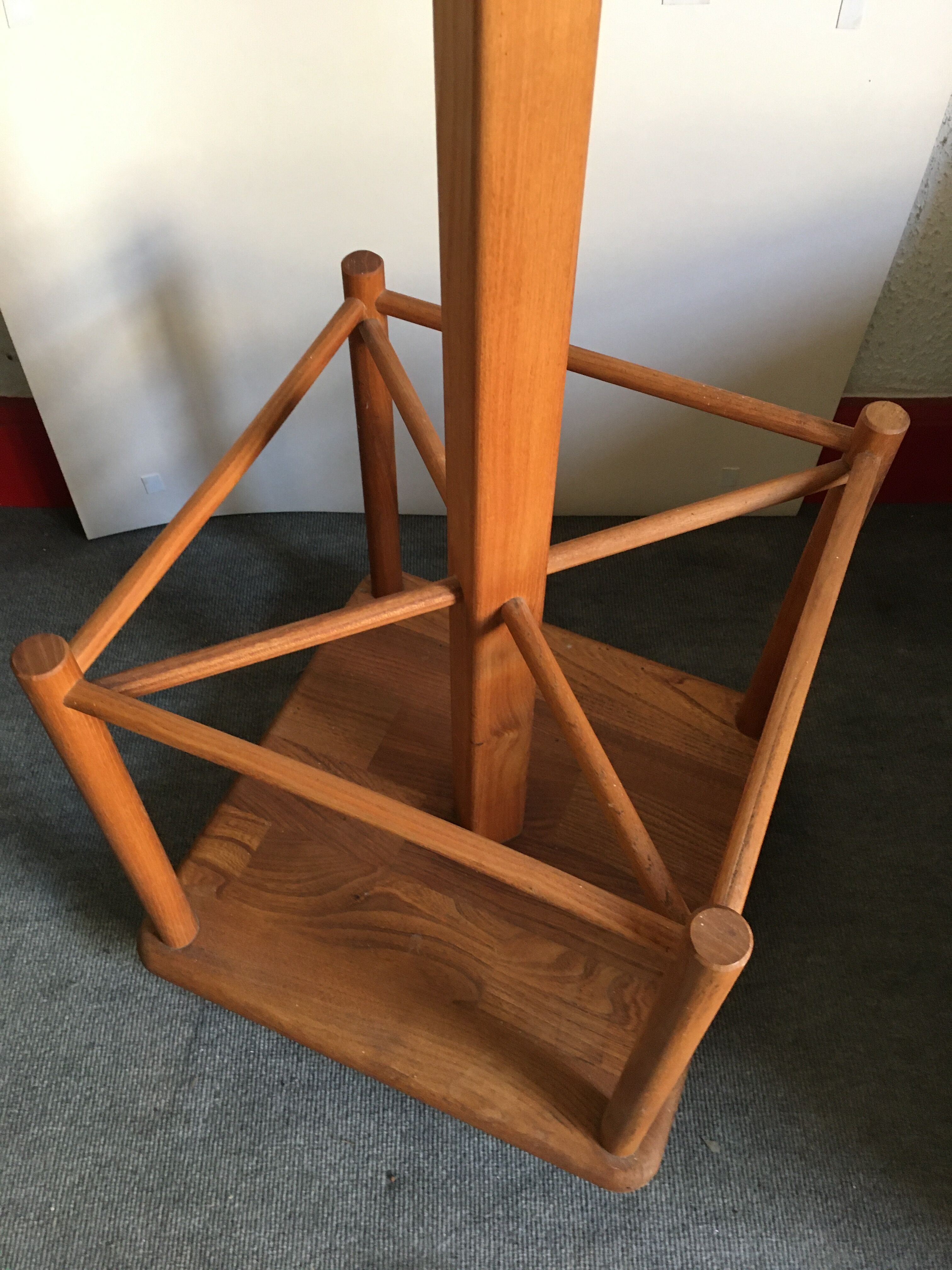 Scandinavian vintage parrot coats holder