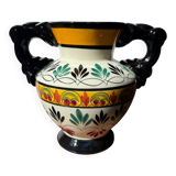 Quimper vase in ceramic – hand-painted decoration