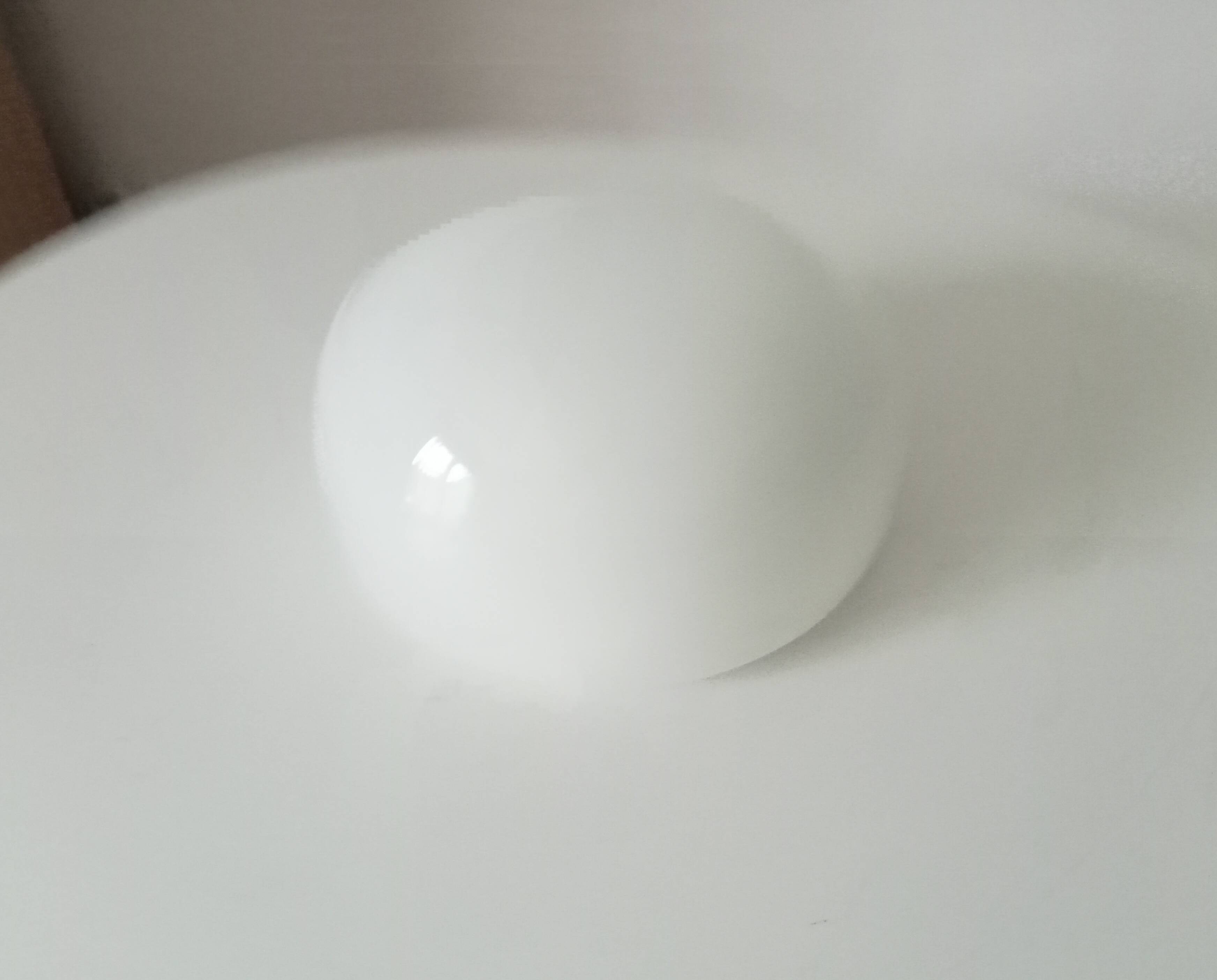 Old vintage globe lampshade in opaline.