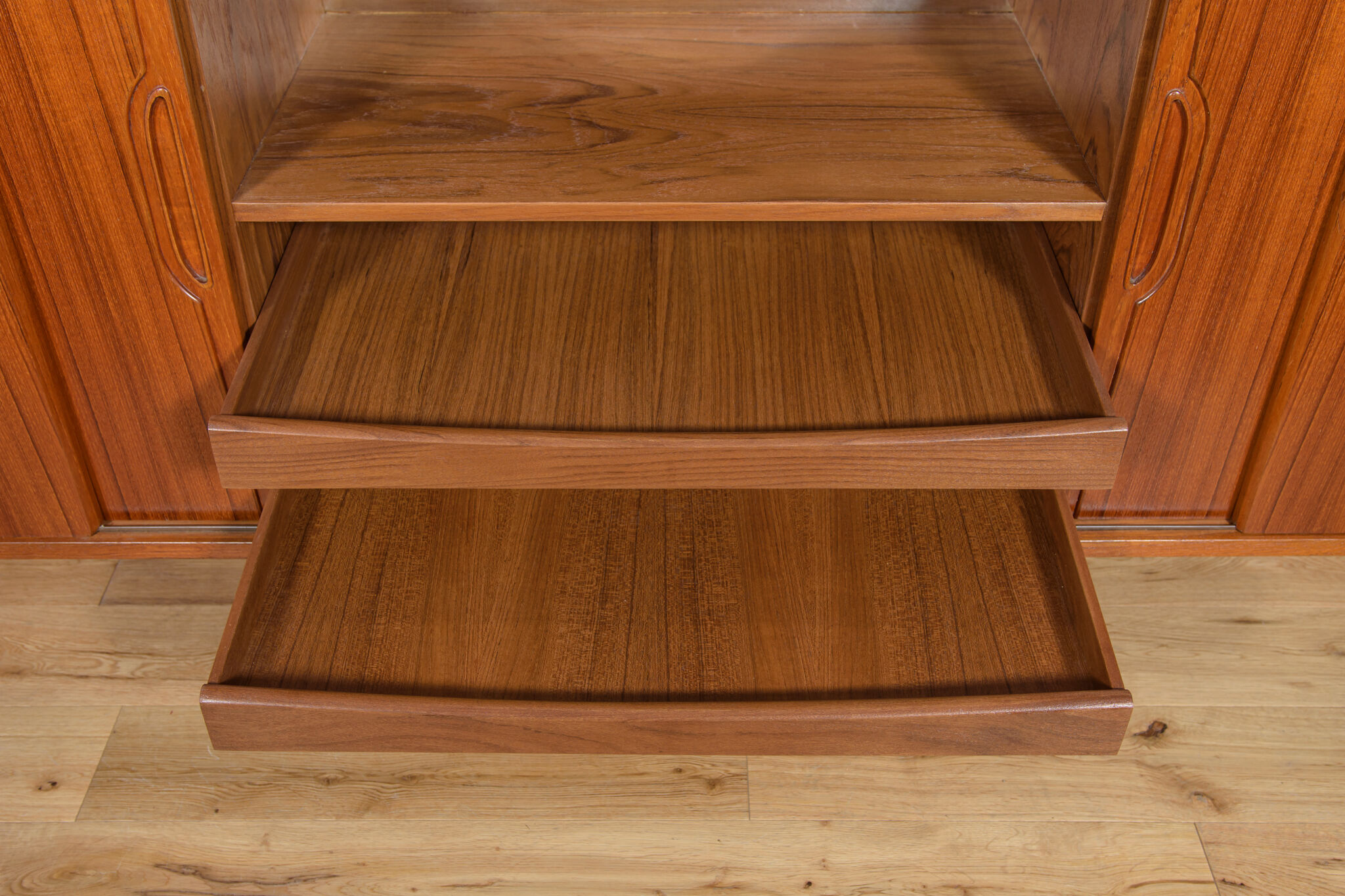 Mid-Century Teak Sideboard by Borge Seindal for Westergaard Mobbel Forgip, 1960s