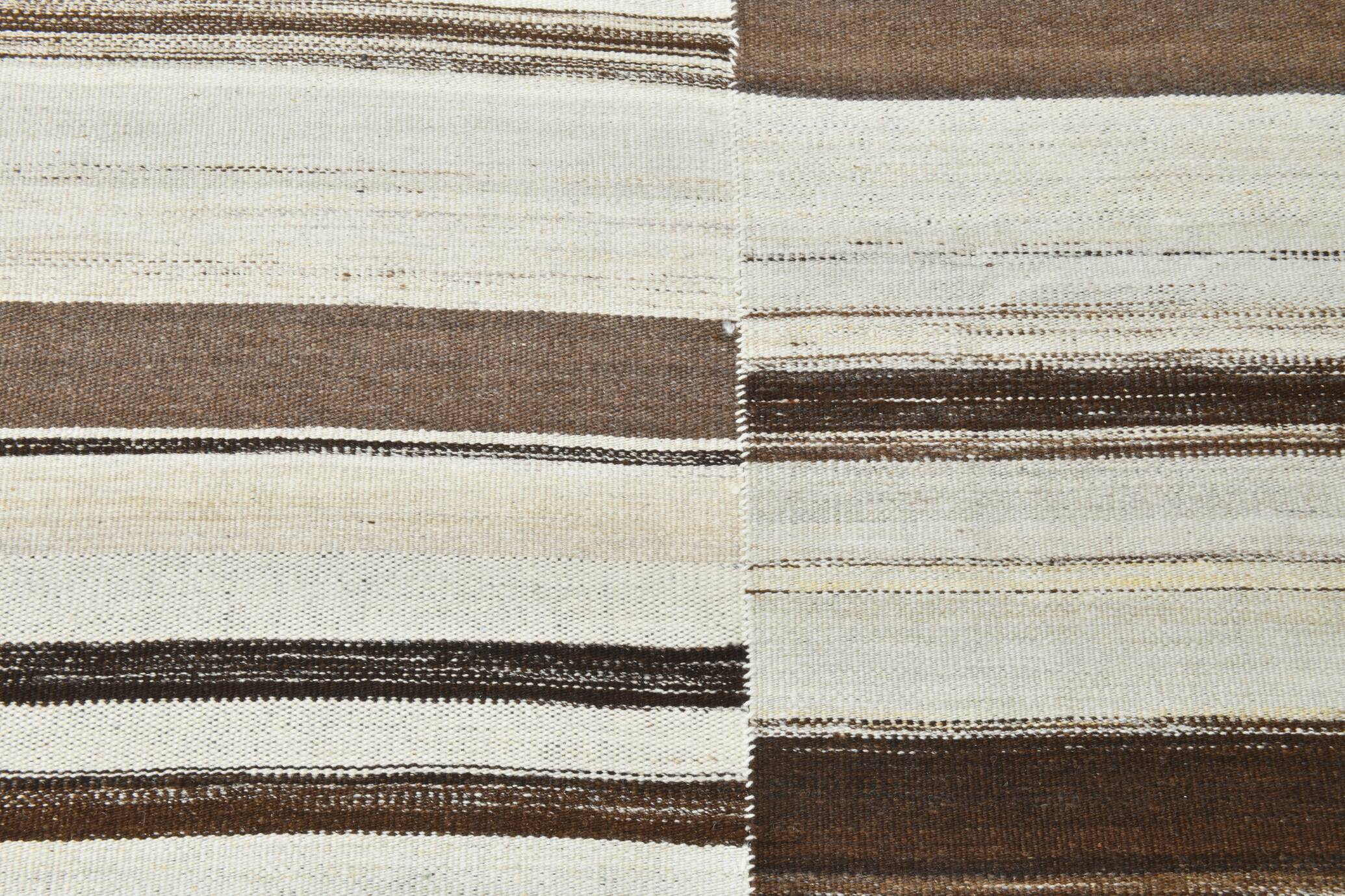 9x12 Rug For Living Room Soft Beige & Brown Turkish Rug, 267x369Cm SK 33650