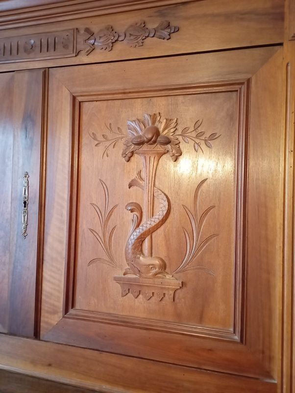 Wooden buffet
