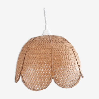 Rattan hanging lamp