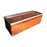 Former carriage mahogany chest