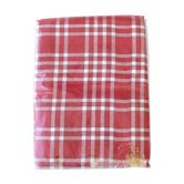 Tablecloth bistro tiles red old vintage model Normanda - 150x200cm