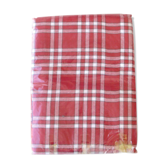 Tablecloth bistro tiles red old vintage model Normanda - 150x200cm