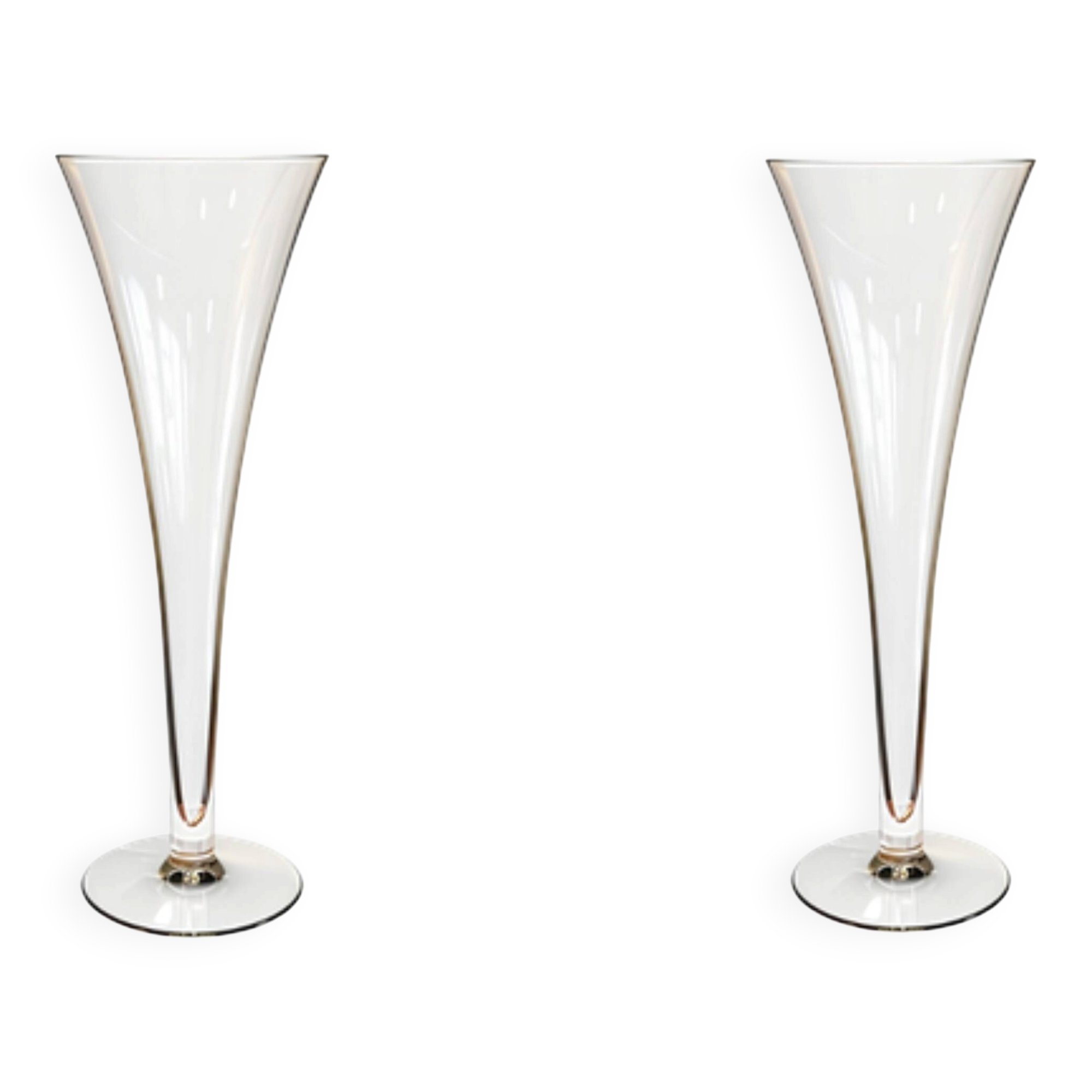 Set Esclusivo 2 Calici Champagne Veuve Clicquot "La Grande Dame" – Con Conf