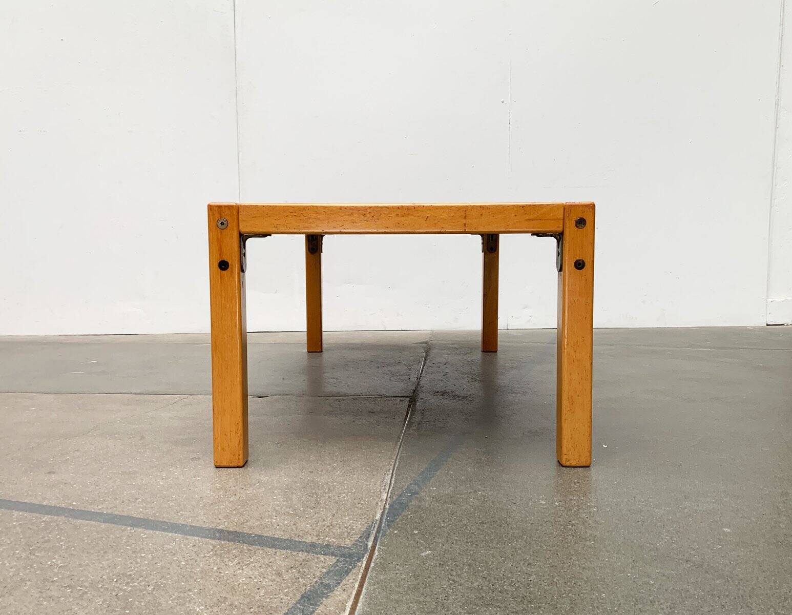 Postmodern coffee table Profil System by Elmar Flötotto for Flötotto, Germany, 1970s.