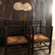 Paire de fauteuils anciens bois tourné