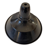 Lampshade in enamelled sheet metal 1950, industrial decoration, n2