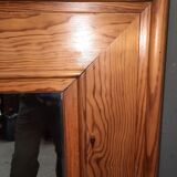 Rectangular mirror pitchpin frame
