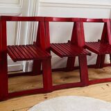 6 Trieste chairs by Aldo Jacober