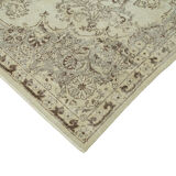 Handmade Vintage Oriental Beige Carpet 195 cm x 308 cm - 36585