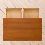 Danish "lady" desk in teak and beech, 60