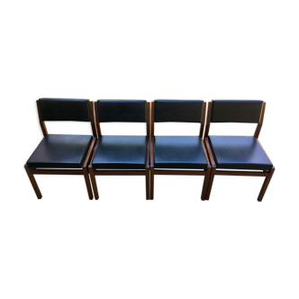 Set de 4 chaises SA07 de Cees Braakman pour Pastoe 1964