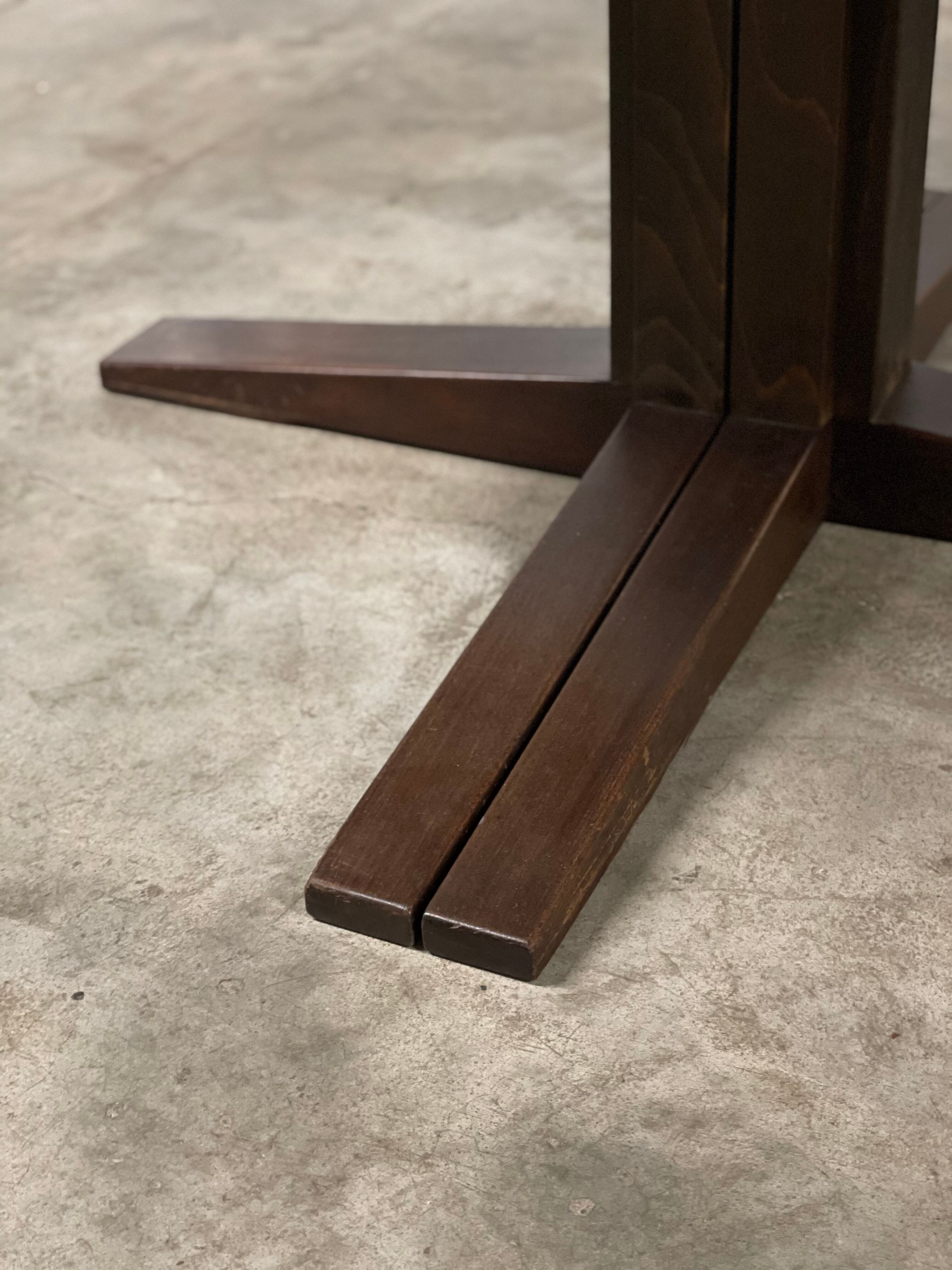 Round Dining Table by Dieter Wäckerlin for Idealheim, 1960s