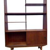 Scandinavian room divider bookcase from the 60s/70s