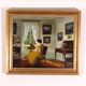 “Interior with Woman” by Edith Gert