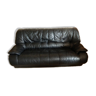 3 seater leather sofa