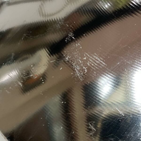 Applique murale allemande en aluminium CONCORD LIGHTNING MURALE 70’S