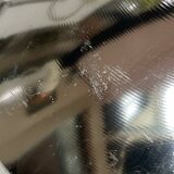 Applique murale allemande en aluminium CONCORD LIGHTNING MURALE 70’S