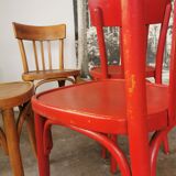 Set of 6 vintage bistro chairs