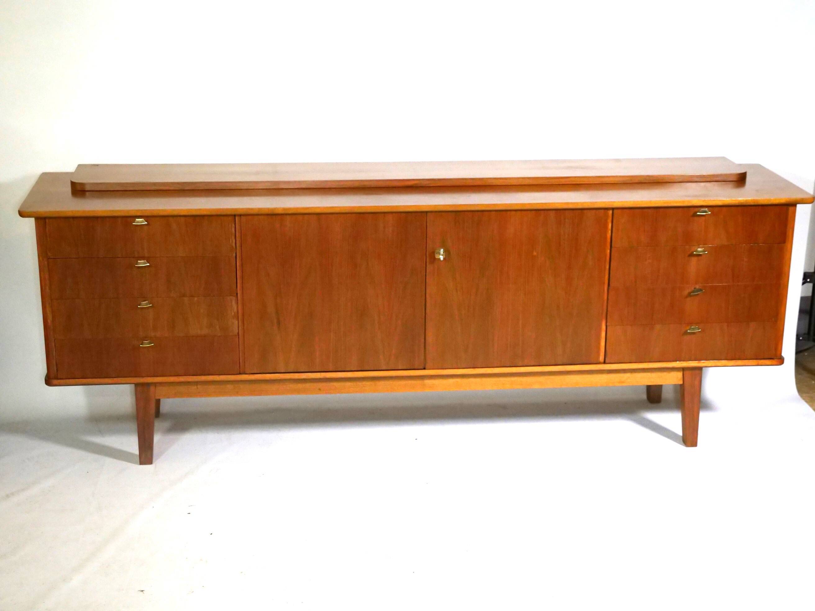 Vintage design sideboard mid-century chest of drawers cabinet 60s