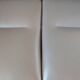 Grey leather sofa Rochebobois