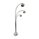 Floor lamp "Lily of the valley" by G. Reggiani in chromed metal 70s