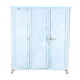 Industrial vintage wooden locker 3 doors