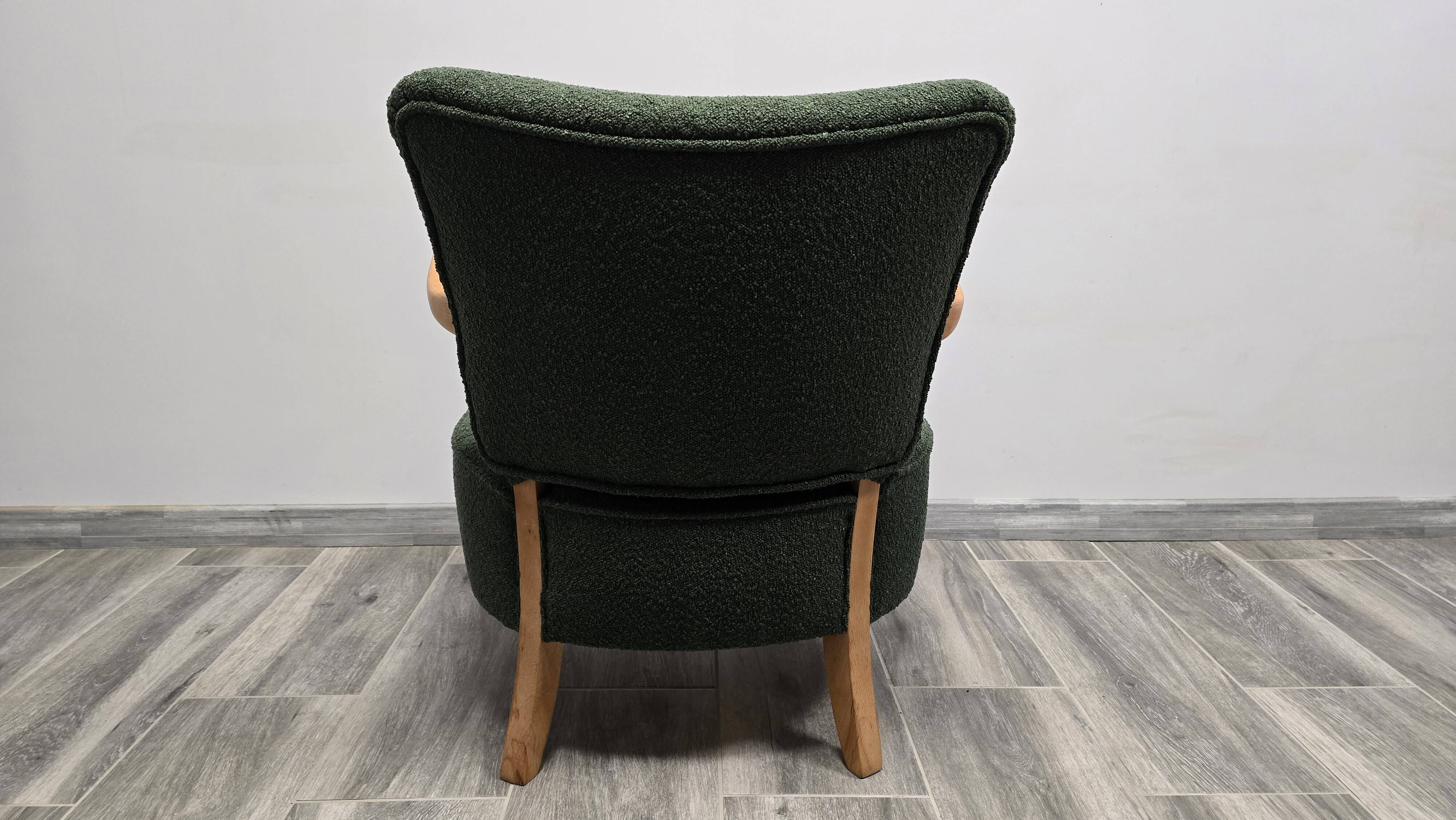 Cocktail Armchair by Jindřich Halabala, 1950s