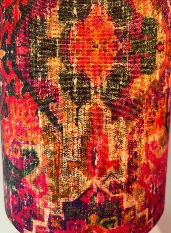 Lampe vase upcyclée des années 70 de Bay Keramik