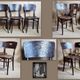 Set 4 Thonet chairs with the coat of arms of Colmar around 1900