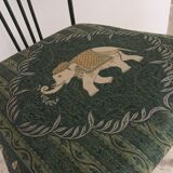 Vintage cast iron garden chair